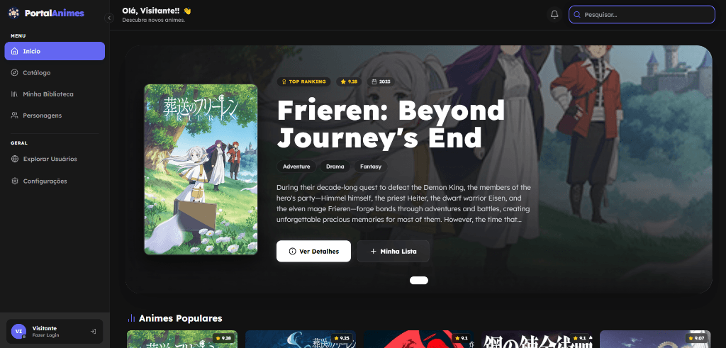 Portal Animes Preview